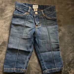 Baby jeans with hearts